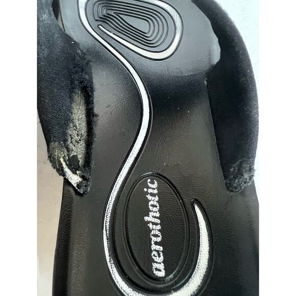 AEROTHOTIC Original Orthotic Comfort Thong Sandal Flip Flops Gray Straps Sz 9 - Picture 12 of 13